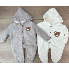 Фотография Комбинезон детский на мальчика EK14 milk р.0.6-1 "Emir kids" недорого оптом от прямого поставщика