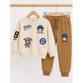 Фотография Костюм детский на мальчика EK56 beige р.1-6 "Emir kids" недорого оптом от прямого поставщика