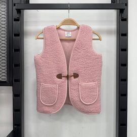 Фотография Жилетка детская на девочку EK64 pink р.1-6 "Emir kids" недорого оптом от прямого поставщика