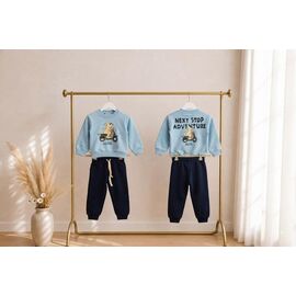 Фотография Костюм детский на мальчика EK67 l.blue р.1-6 "Emir kids" недорого оптом от прямого поставщика