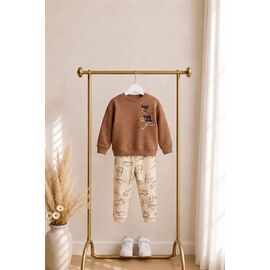 Фотография Костюм детский на мальчика EK70 brown р.1-6 "Emir kids" недорого оптом от прямого поставщика