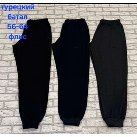 Фотография Штаны спортивные мужские утеплённые HN2004 black р.54-64 "Hoan" недорого оптом от прямого поставщика