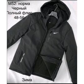 Фотография Куртка мужская зимняя M52 black р.48-56 "ZERO" недорого оптом от прямого поставщика