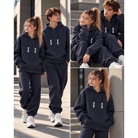 Фотография Костюм детский спортивный тёплый унисекс KR927 navy р.34-42 "Karolina" недорого оптом от прямого поставщика