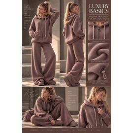 Фотография Костюм детский спортивный тёплый на девочку KR930 beige р.32-42 "Karolina" недорого оптом от прямого поставщика