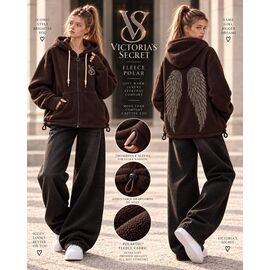 Фотография Кофта детская спортивная тёплая на девочку KR977 brown р.32-42 "Karolina" недорого оптом от прямого поставщика