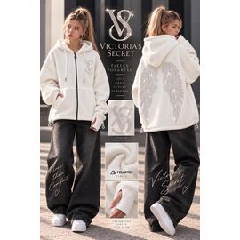 Фотография Кофта детская спортивная тёплая на девочку KR978 milk р.32-42 "Karolina" недорого оптом от прямого поставщика