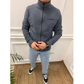 Фотография Кофта спортивная мужская 556 grey р.42-56 "Alisa Brand" недорого оптом от прямого поставщика