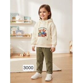Фотография Батник детский тёплый на девочку 3000 l.beige р.2-5 "Фунтик" недорого оптом от прямого поставщика