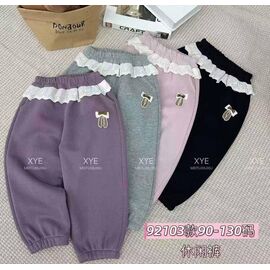 Фотография Штаны детские спортивные зимние на девочку 92103 purple р.1-5 "Фунтик" недорого оптом от прямого поставщика