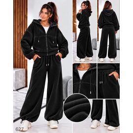 Фотография Костюм спортивный женский 627 black р.40-54 "DORA" недорого оптом от прямого поставщика
