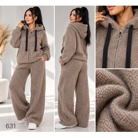 Фотография Костюм спортивный женский 631 d.beige р.44-50 "DORA" недорого оптом от прямого поставщика