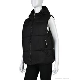 Фотография Жилетка женская Весна/осень 4603-28238 black (5 шт. р.сетка S-2XL) "Мир" недорого оптом от прямого поставщика