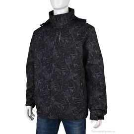Фотография Куртка мужская Весна/осень 4622-1 black (5 шт. р.сетка L-4XL) "Мир" недорого оптом от прямого поставщика