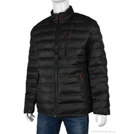 Фотография Куртка мужская Весна/осень 4613-817 black (5 шт. р.сетка 48-56) "Мир" недорого оптом от прямого поставщика