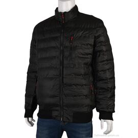 Фотография Куртка мужская Весна/осень 4613-836 black (5 шт. р.сетка 48-56) "Мир" недорого оптом от прямого поставщика