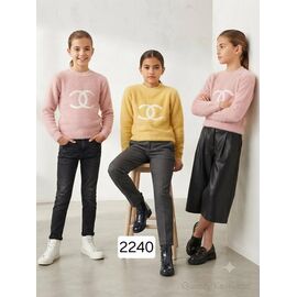 Фотография Свитер детский на девочку 2240 l.pink р.6-10 "Фунтик" недорого оптом от прямого поставщика