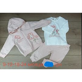 Фотография Костюм детский на девочку EK87 peach р.0.9-2 "Emir kids" недорого оптом от прямого поставщика