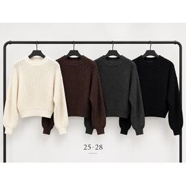 Фотография Свитер женский 25-28 brown р.M-XL "X-Ray" недорого оптом от прямого поставщика