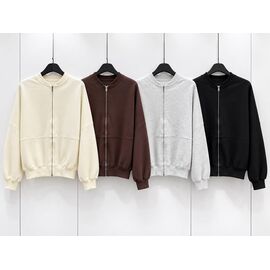 Фотография Кофта спортивная женская тёплая 5030 brown р.M-XL "X-Ray" недорого оптом от прямого поставщика