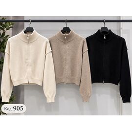 Фотография Кофта женская тёплая 905 d.beige р.M-XL "X-Ray" недорого оптом от прямого поставщика