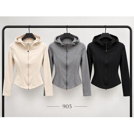Фотография Кофта спортивная женская тёплая 905 grey р.M-XL "X-Ray" недорого оптом от прямого поставщика