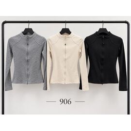 Фотография Кофта спортивная женская тёплая 906 grey р.M-XL "X-Ray" недорого оптом от прямого поставщика