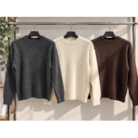 Фотография Свитер женский 9939 brown р.M-XL "X-Ray" недорого оптом от прямого поставщика