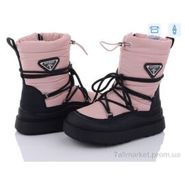 Дутики дитячі утеплені Зима 1108-2 (8 пар р.32-37) "Ok Shoes" недорого оптом від прямого постачальника