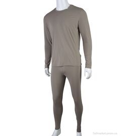 Фотография Термобельё мужское Весна/осень 4623-1501 beige (4 шт. р.сетка M-2XL) "Мир" недорого оптом от прямого поставщика