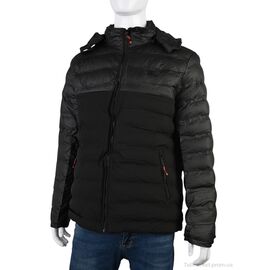 Фотография Куртка мужская Весна/осень 4614-5826 black (5 шт. р.сетка 48-56) "Мир" недорого оптом от прямого поставщика
