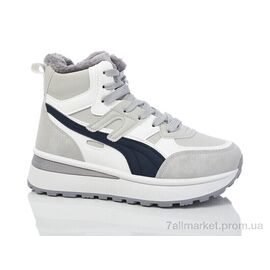 Кросівки жіночі модні Зима YB054-4 (8 пар р.36-41) "Ok Shoes" недорого оптом від прямого постачальника