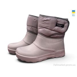 Чоботи з піни жіночі Зима E543 сірий (8 пар р.37-41) "Rai shoes" недорого оптом від прямого постачальника