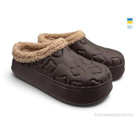Фотография Сабо для женщин летние зима 605 шоколад (8 пар р.36-41) "Rai shoes" недорого оптом от прямого поставщика