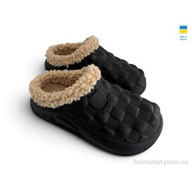 Фотография Сабо для женщин летние зима 604 чорний (8 пар р.36-41) "Rai shoes" недорого оптом от прямого поставщика