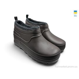 Калоші чоловічі Зима 118 коричневий (6 пар р.42-45) "Rai shoes" недорого оптом від прямого постачальника