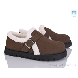 Туфлі жіночі стильні Зима KF02-5 (8 пар р.36-41) "Ok Shoes" недорого оптом від прямого постачальника