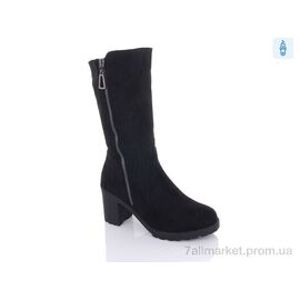Чоботи жіночі зручні Зима 301-1 (6 пар р.36-40) "Ok Shoes" недорого оптом від прямого постачальника