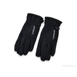 Фотография Перчатки для детей Зима 2600-2 black (12 шт. р.сетка S-L) "KUINH" недорого оптом от прямого поставщика