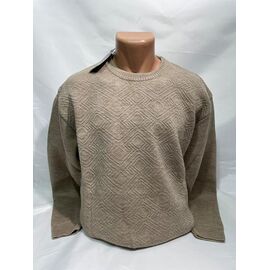 Светр чоловічий SB2388 beige р.L-2XL "Sabihina" недорого оптом від прямого постачальника