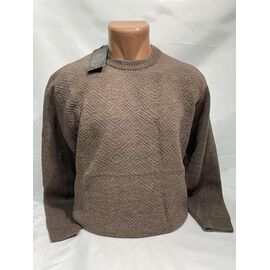 Светр чоловічий SB2389 brown р.L-2XL "Sabihina" недорого оптом від прямого постачальника