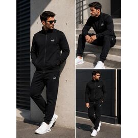 Фотография Костюм спортивный мужской DG925 black р.L-6XL "Dogan" недорого оптом от прямого поставщика