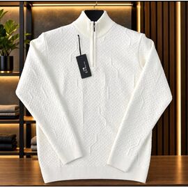 Светр чоловічий DG934 white р.XL-3XL "Dogan" недорого оптом від прямого постачальника
