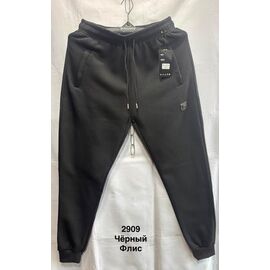 Фотография Штаны спортивные мужские утеплённые 2909 navy р.M-3XL "WELL" недорого оптом от прямого поставщика