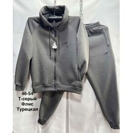 Фотография Костюм спортивный мужской MH1446 grey р.46-54 "WELL" недорого оптом от прямого поставщика