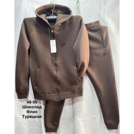 Фотография Костюм спортивный мужской MH1465 brown р.48-56 "WELL" недорого оптом от прямого поставщика