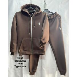 Костюм спортивний жіночий MH1485 brown р.46-54 "WELL" недорого оптом від прямого постачальника
