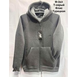 Кофта спортивна чоловіча MH1507 grey р.M-3XL "WELL" недорого оптом від прямого постачальника
