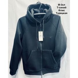 Кофта спортивна чоловіча MH1510 navy р.M-3XL "WELL" недорого оптом від прямого постачальника