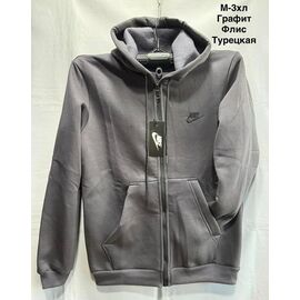 Кофта спортивна чоловіча MH1512 grey р.M-3XL "WELL" недорого оптом від прямого постачальника